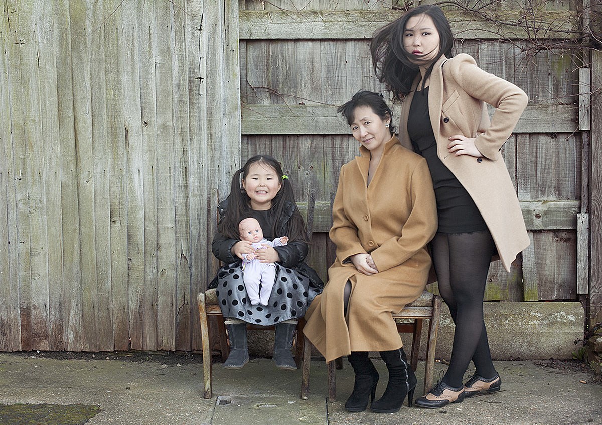 BUJIDMAA, NOMIUN AND MICHELLE - Mothers and Daughters project