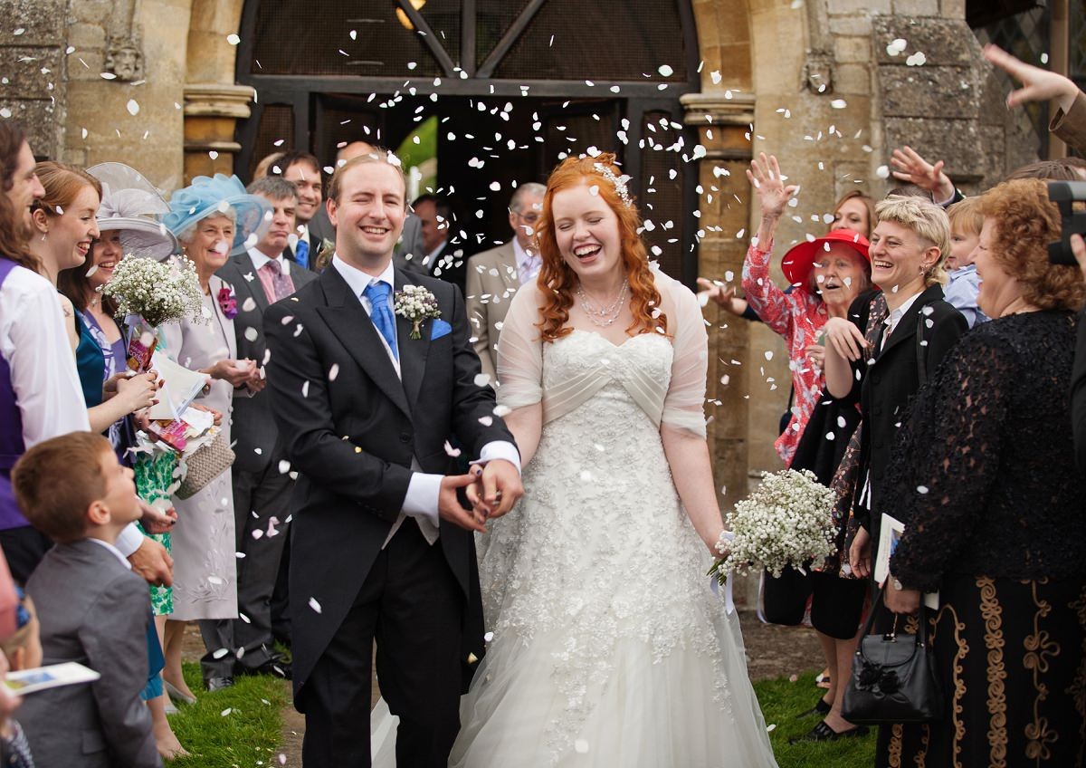 wedding confetti for Sophia and Ian