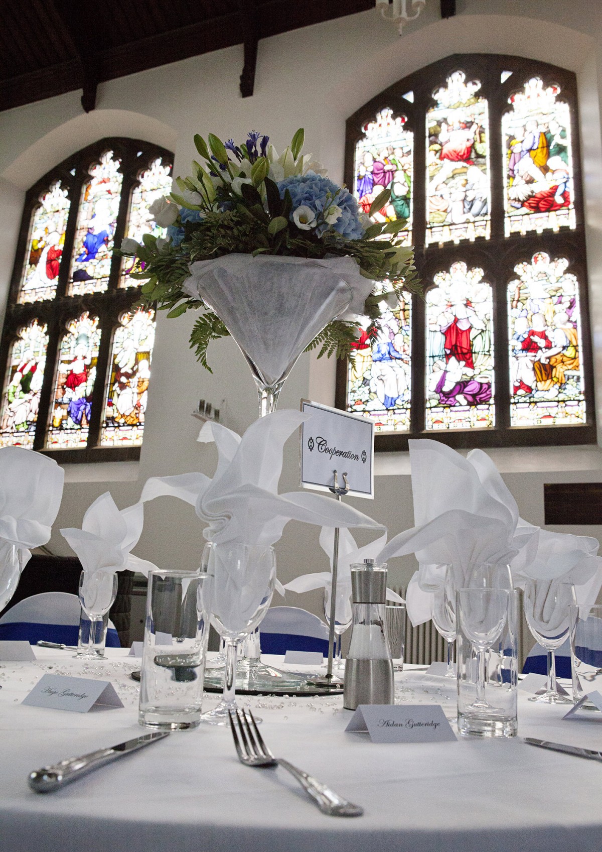 decorations at St Pauls Centre in Cambridge