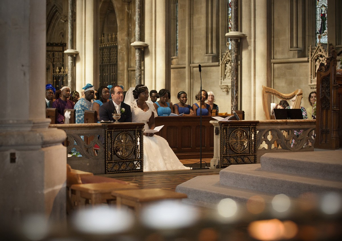 inside the church