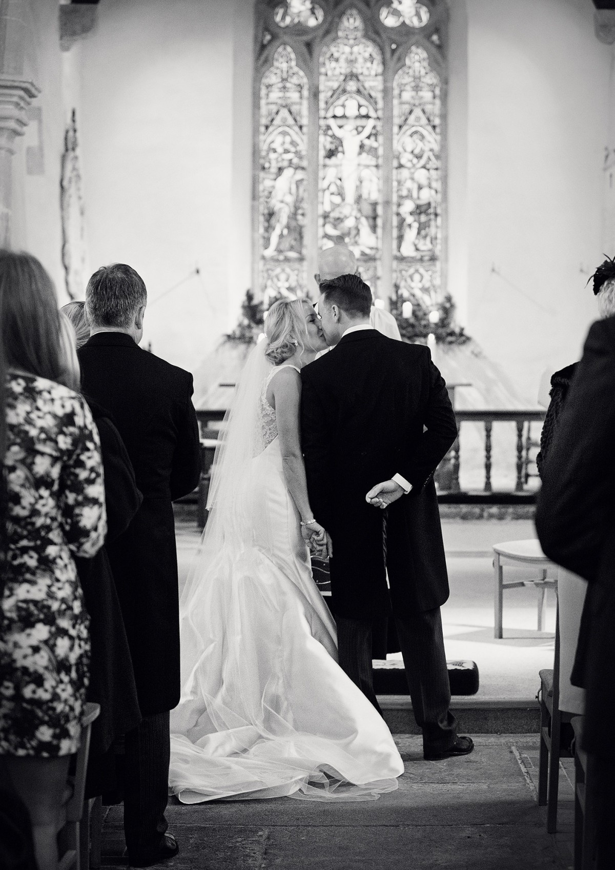 kiss just after ceremony