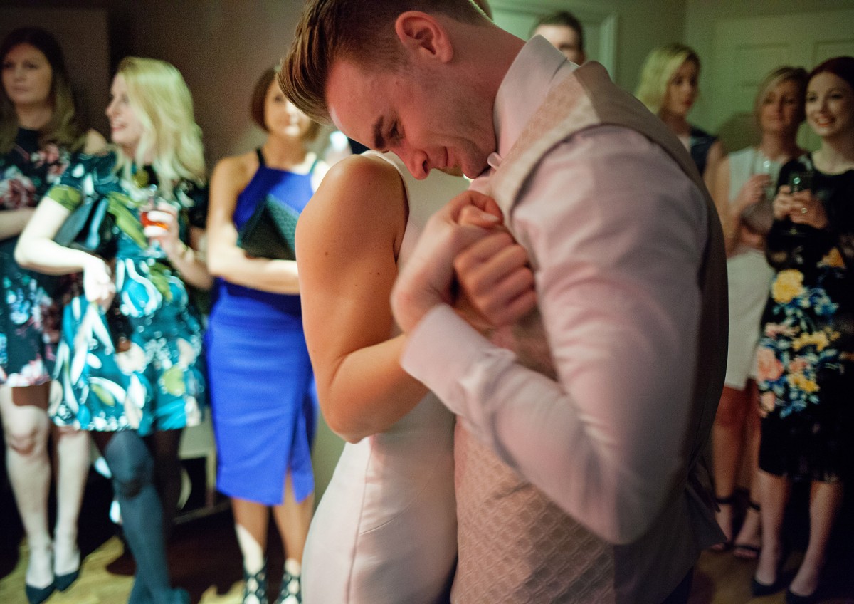 Rachel and Ben's first dance