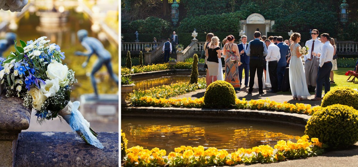 guests in garden