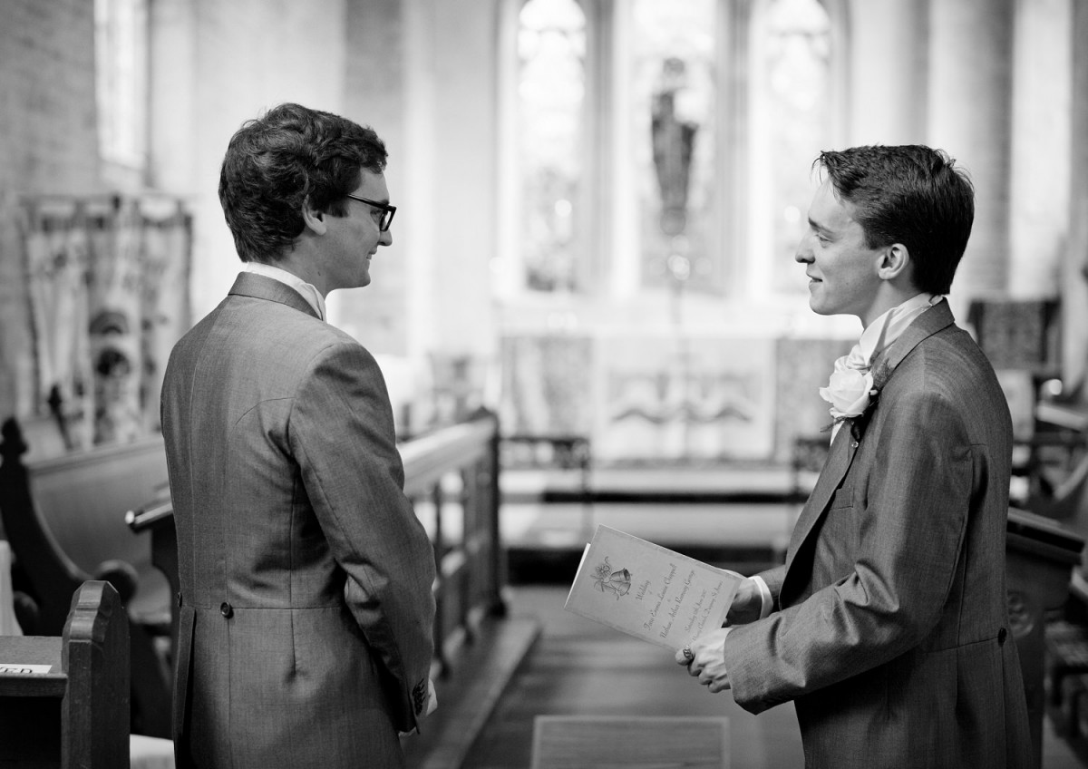 Nathan in church