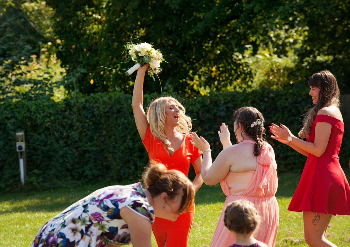 catching bouquet