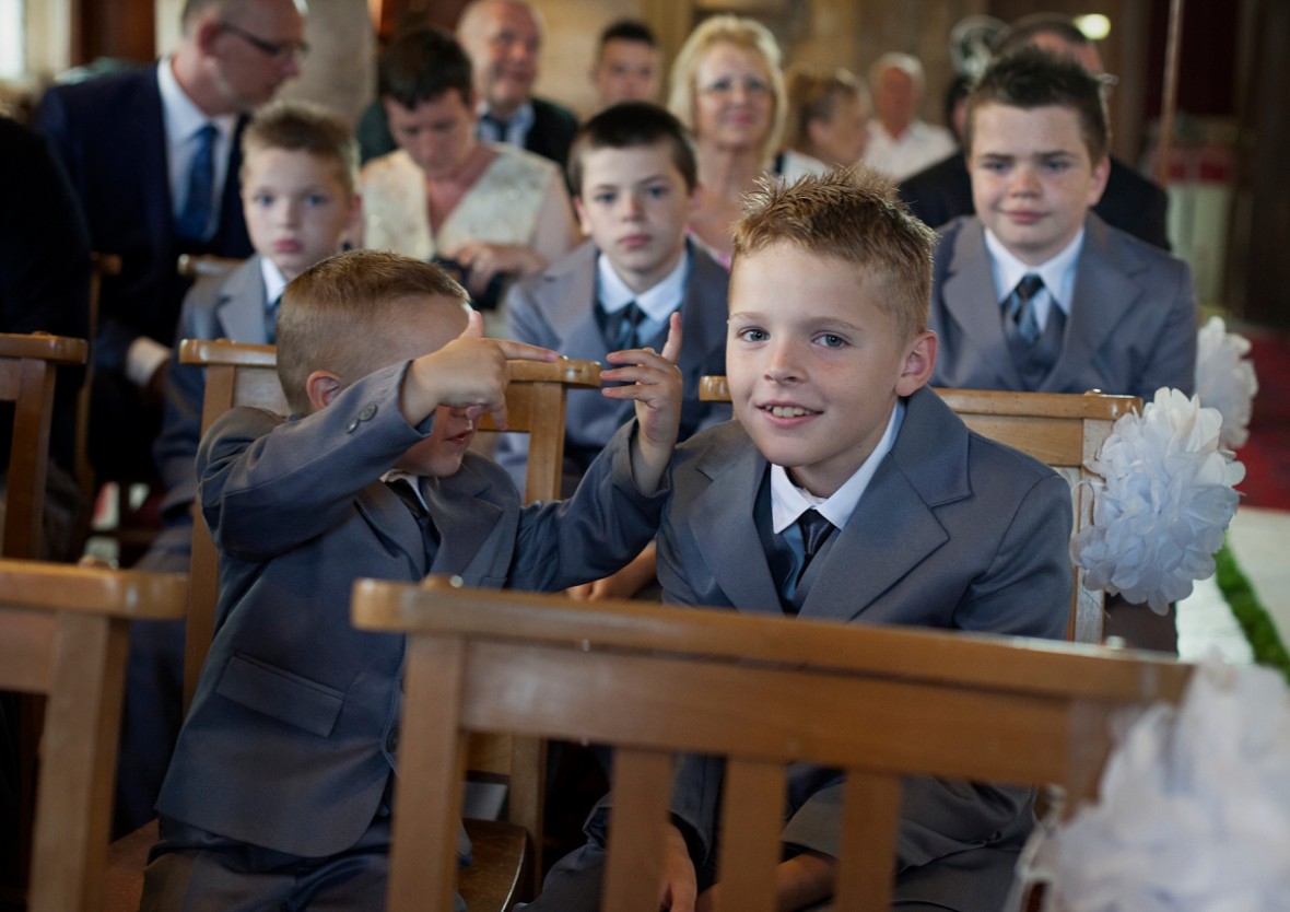 wedding guests